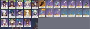 CONTA AR 24 COM TUMULO DO LOBO E MONA - Genshin Impact
