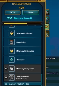 Conta trove 25k pr shadow hunter, Ganda, Lunaclipsa - Outros