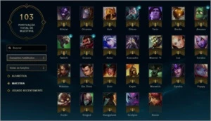 Conta lol platina 4, 40 champs,10 skins - League of Legends
