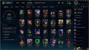 Conta Platina 3 - League of Legends LOL