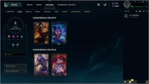 Conta Platina 3 - League of Legends LOL