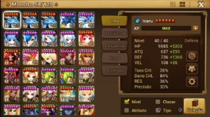 Conta Game Betta - Summoners War