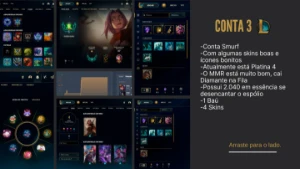 🔥Conta LOL - Irelia Prestígio - Ex Ouro e Platina🔥 - League of Legends