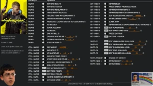Mod Menu (Trainer menu) para Cyberpunk 2077 - Outros