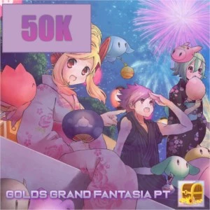 venda de golds grand fantasia 22,50reais =50k GF