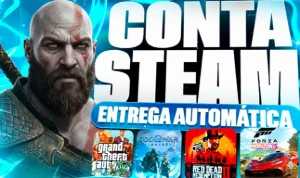 Conta Steam Offline Recheada De Jogos 30 Dias + ENTREGA AUTO