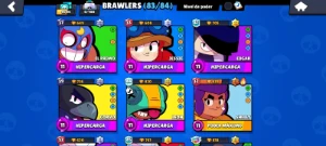 Conta brawl stars Full brawlers