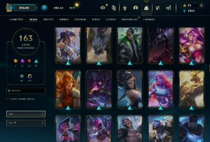 Fullacesso - Conta De 2013 - 163 Skins - Level 391 - 167 Cam - League of Legends LOL