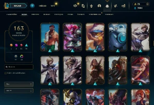 Fullacesso - Conta De 2013 - 163 Skins - Level 391 - 167 Cam - League of Legends LOL