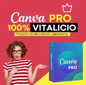 ⚡Canva Pro Vitalício - Assinaturas e Premium