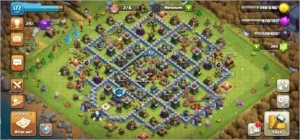 Conta CV 13 BEM UPADO - Clash of Clans