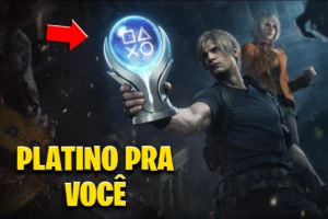 Resident Evil 4 Remake - Platina + Orelha De Gato 🏆 - Outros