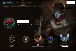 Conta Diamante 5 (MMR Diamond 4) - League of Legends LOL