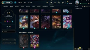 Diamante 4 com skin do yasuo - League of Legends LOL