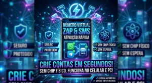 Número Virtual  [conteúdo removido] App | Envio de SMS Instantâneo - Outros