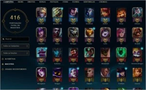 League Of Legends-300 Skins-Todos Heróis- Plat 1 Solo e TFT. LOL