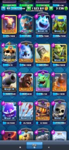 Conta nível 65, 8 carta nível máximo,10 evolução, conta boa - Clash Royale