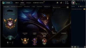 Conta do Lol Ouro 2 - League of Legends