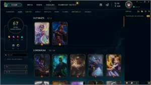 Conta do Lol Ouro 2 - League of Legends