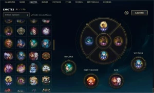 Conta lol 220 skins ja foi mestre - League of Legends