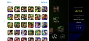 Conta Efootball Mobile Com Vários Jogadores Epicos e Blitz - eFootball PES