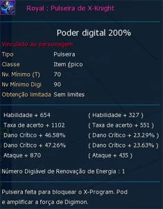 LADMO> Conta com Alter B (Server Alphamon) - Digimon Masters Online