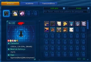 LADMO> Conta com Alter B (Server Alphamon) - Digimon Masters Online