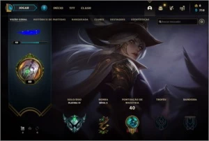 CONTA PLATINA IV LEAGUE OF LEGENDS LOL
