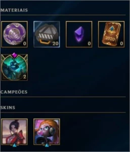 CONTA PLATINA IV LEAGUE OF LEGENDS LOL