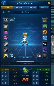 Conta Ldmo Alphamon - Digimon Masters Online