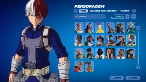 Conta Fortinite | 84 skins | Shoto Todoroki| Melhor Entrega - Fortnite