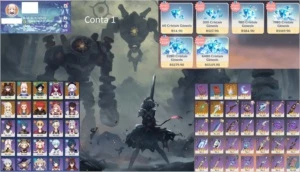 ar 52 hutao kokomi vent qiqi c1 diluc c1 lança de jade es - Genshin Impact