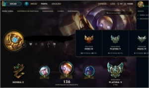 Janna Vitoriosa platina 5 - League of Legends LOL