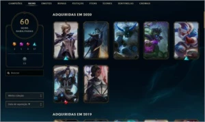 Conta League of Legends de 2015 LOL