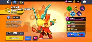 Conta brawl stars com passe da temporada, 2 lendários!!