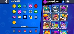 Conta brawl stars com passe da temporada, 2 lendários!!