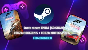 🔥 Contas Steam Originais à Venda – Forza Horizon 5 & Forza - Others