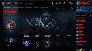 CONTA DE LOL DIAMANTE 1 10PDL 63%win -- lvl51 - League of Legends