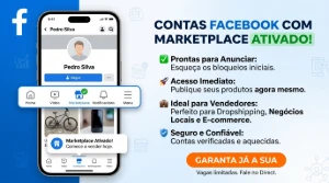 Facebook com BM Ativado | Pronto para Anunciar | 2FA
