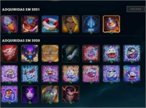 Conta smurf recente upada para o diamante IV - 0 Bans - League of Legends LOL