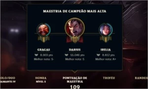 Conta smurf recente upada para o diamante IV - 0 Bans - League of Legends LOL