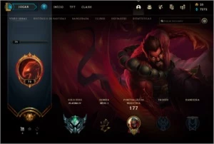 Conta Platina IV udyr espiritual - League of Legends LOL