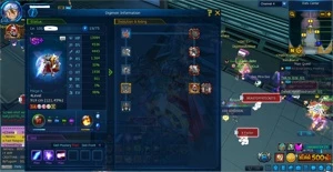 Conta Belze X Gallant X Shoutmon x5 - Digimon Masters Online DMO