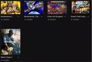 CONTA EPIC GAMES COM GTA V, BORDERLANDS 2, WATCHDOGS 2, ETC