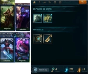 Conta Lol - League of Legends - lvl 30 Unranked 21 Campeões