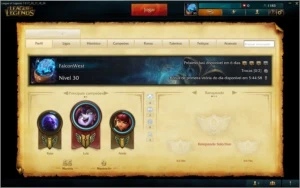 Conta Lol - League of Legends - lvl 30 Unranked 21 Campeões