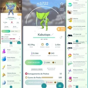 Conta Pokemon Go Nível 34 - Pokémon