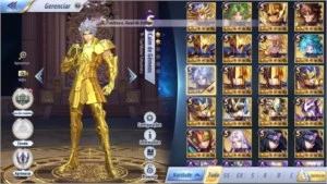 SAINT SEIYA AWAKENING - COM GEMAS AVANÇADAS E LIVROS SSA