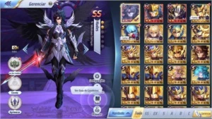 SAINT SEIYA AWAKENING - COM GEMAS AVANÇADAS E LIVROS SSA