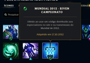 Conta LoL - 2011 - League of Legends